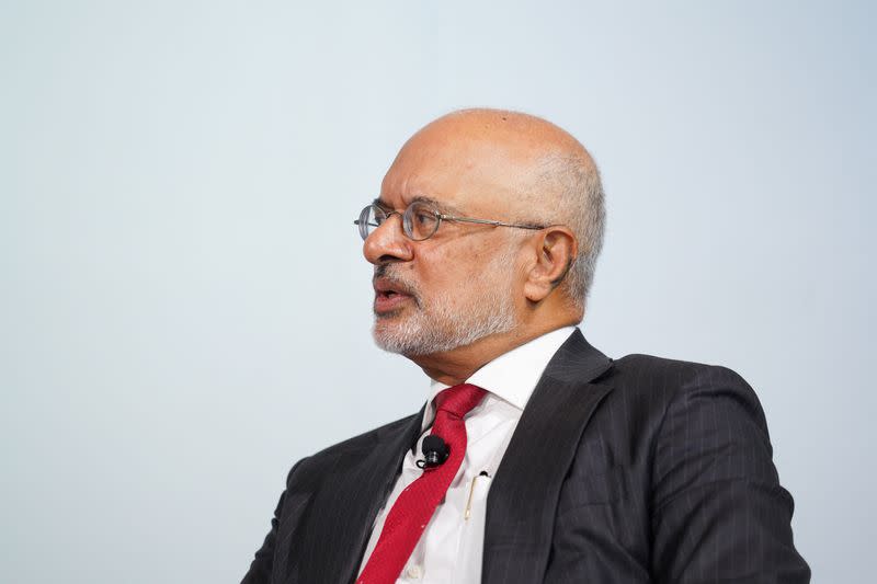 DBS CEO Piyush Gupta speaks at the Reuters NEXT conference in Singapore