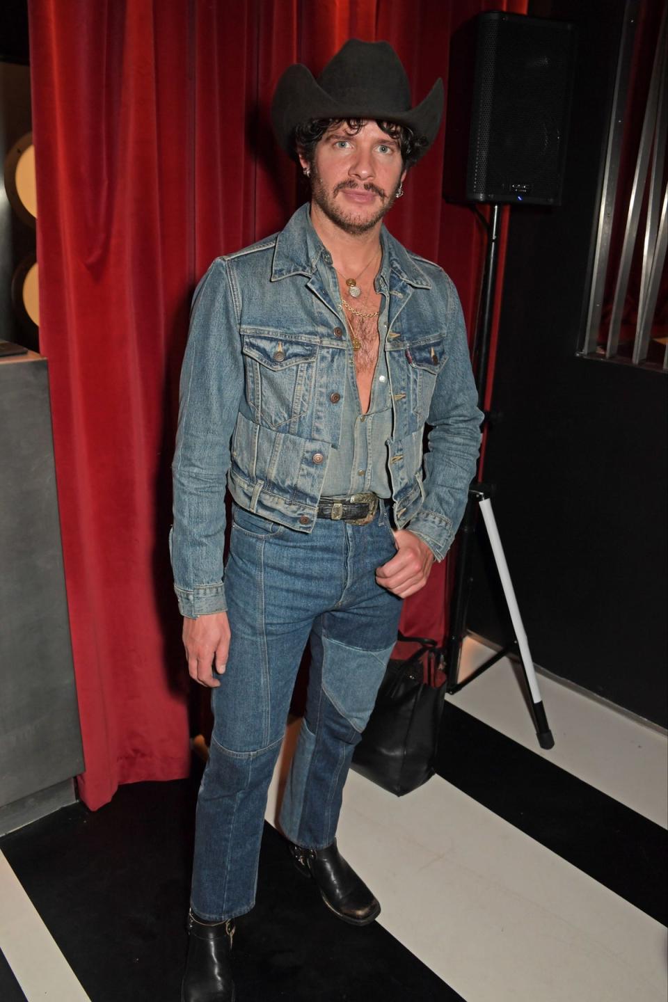 London urban cowboy fashion guru, stylist Luke Day (Dave Benett/Getty Images)