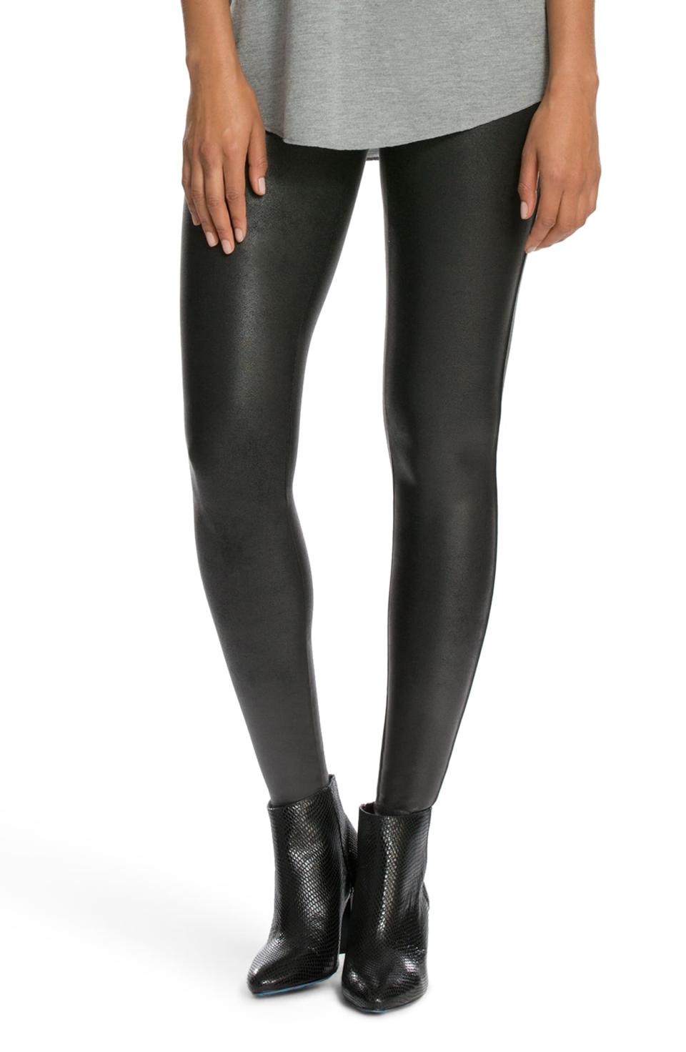 Spanx Faux Leather Leggings. Image via Nordstrom.