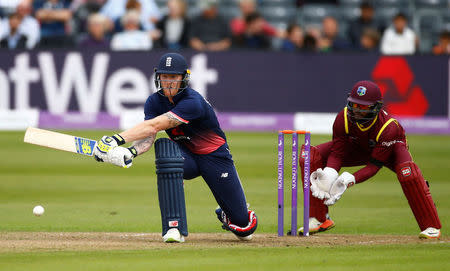 Cricket - England vs West Indies - Third One Day International - Brightside Ground, Bristol, Britain - September 24, 2017 England's Ben Stokes in action Action Images via Reuters/Peter Cziborra