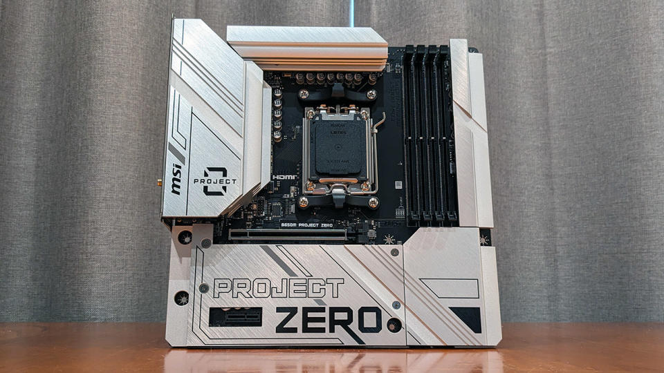 MSI B650M Project Zero motherboard