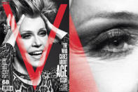 Jane Fonda at age 73 on the cover of V magazine, Winter 2010/11.