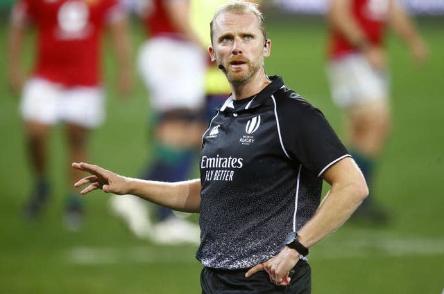 English referee Wayne Barnes takes charge of the series decider