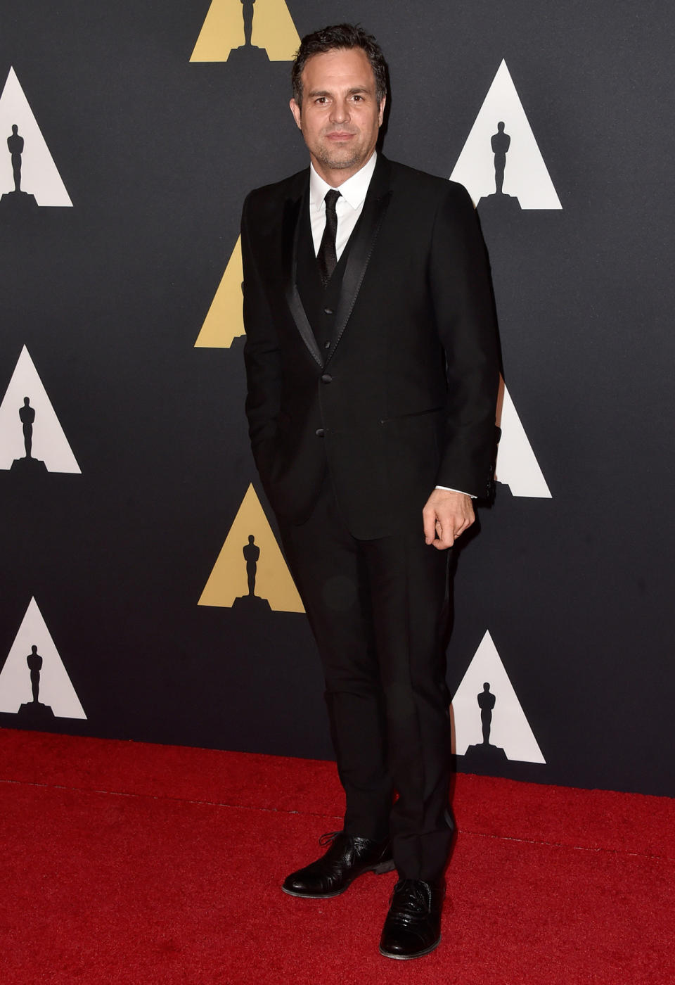 HOLLYWOOD, CA - NOVEMBER 08: Actor Mark Ruffalo attends the Academy Of Motion Picture Arts And Sciences’ 2014 Governors Awards at The Ray Dolby Ballroom at Hollywood & Highland Center on November 8, 2014 in Hollywood, California.