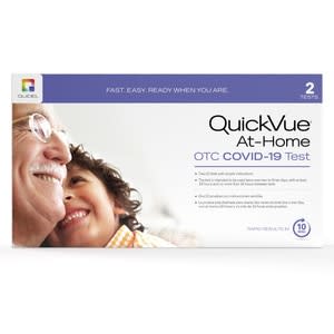 <p><a href="https://go.redirectingat.com?id=74968X1596630&url=https%3A%2F%2Fwww.cvs.com%2Fshop%2Fquickvue-at-home-otc-covid-19-2-test-kit-prodid-467735&sref=https%3A%2F%2Fwww.prevention.com%2Fhealth%2Fhealth-conditions%2Fg45086861%2Fbest-at-home-covid-test%2F" rel="nofollow noopener" target="_blank" data-ylk="slk:Shop Now;elm:context_link;itc:0;sec:content-canvas" class="link ">Shop Now</a></p><p>At-Home OTC COVID-19 2 Test Kits</p><p>cvs.com</p><p>$23.99</p><span class="copyright">QuickView</span>