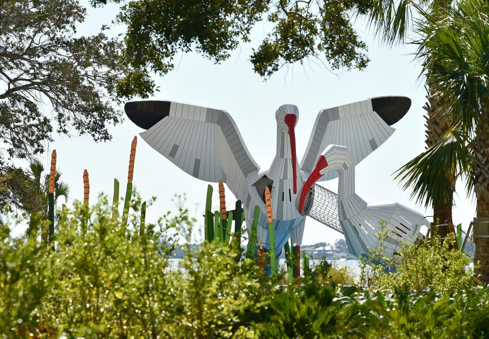 The Ibis playground at The Bay Park in Sarasota.