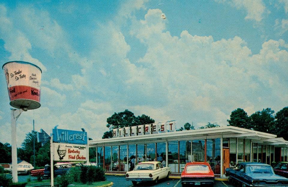 Nick Fasul, the early restaurant pioneer, his daughter, Dena Fasul Potter and Fasul's nephew, Steve Paris, opened the Hillcrest Drive-In on Bragg Boulevard in 1961 and became North Carolina's first restaurant to serve Kentucky Fried Chicken.