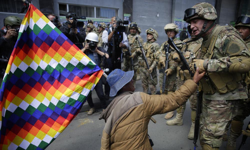 <span>Photograph: Rodrigo Sura/EPA</span>