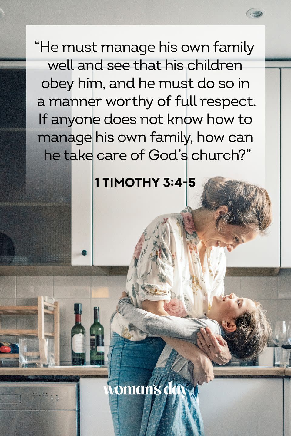 20) 1 Timothy 3:4-5