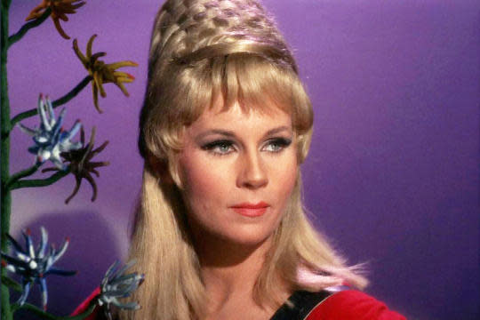 “Star Trek” star Grace Lee Whitney passed away May 1 of natural causes; she was 85 years old. Whitney played Yeoman Janice Rand during “Trek’s” first season; she was cast as Captain Kirk’s love interest, but later dropped when producers wanted Kirk to have a different romance each week. But Rand later returned to the “Star Trek” family, reprising her role in four “Trek” movies and a 1996 episode of “Star Trek: Voyager”; she also appeared in episodes of “The Outer Limits,” “Bewitched,” and “Diagnosis: Murder.”