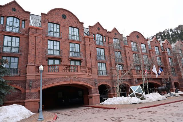 <p>Hyoung Chang/MediaNews Group/The Denver Post via Getty</p> The St. Regis Aspen Resort in Aspen, Colorado photographed on Tuesday, March 29, 2022.