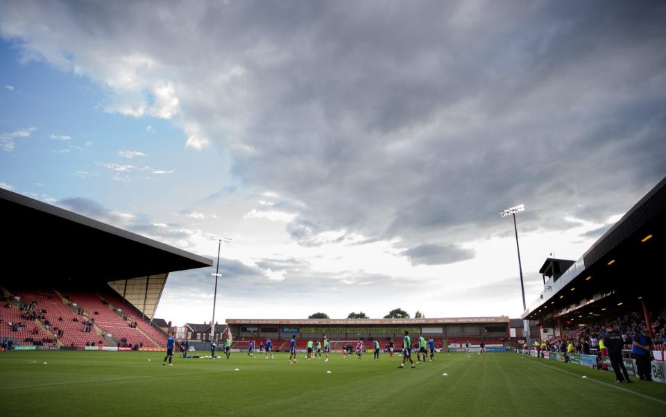 Gresty Road, the home of Crewe Alexandra, is at the centre of another inquiry - Action Plus