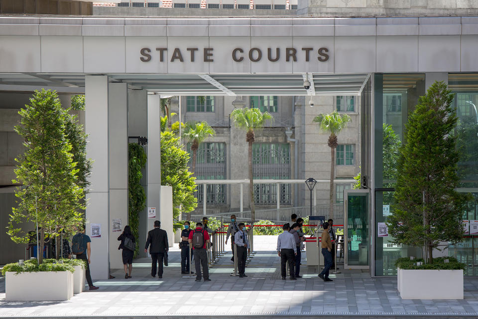 Singapore's state courts illustrate the story of the imprisonment of one of billionaire Peter Lim's former sons-in-law. (PHOTO: Dhany Osman / Yahoo News Singapore)