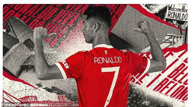 Cristiano Ronaldo to wear No. 7 jersey at Manchester United again