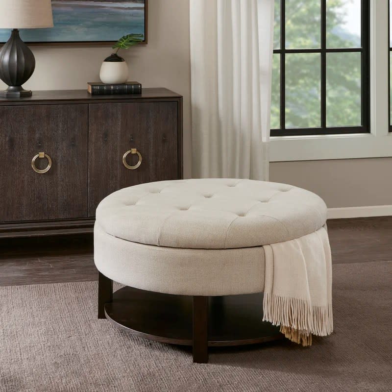 tufted ottoman