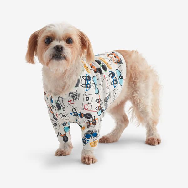 55) Organic Cotton Dog Pajamas