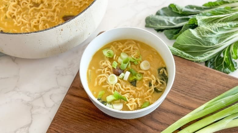 Veggie Coconut Curry Ramen