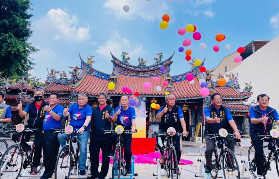 2023萬眾騎bike活動召開宣傳記者會。台中市運動局提供