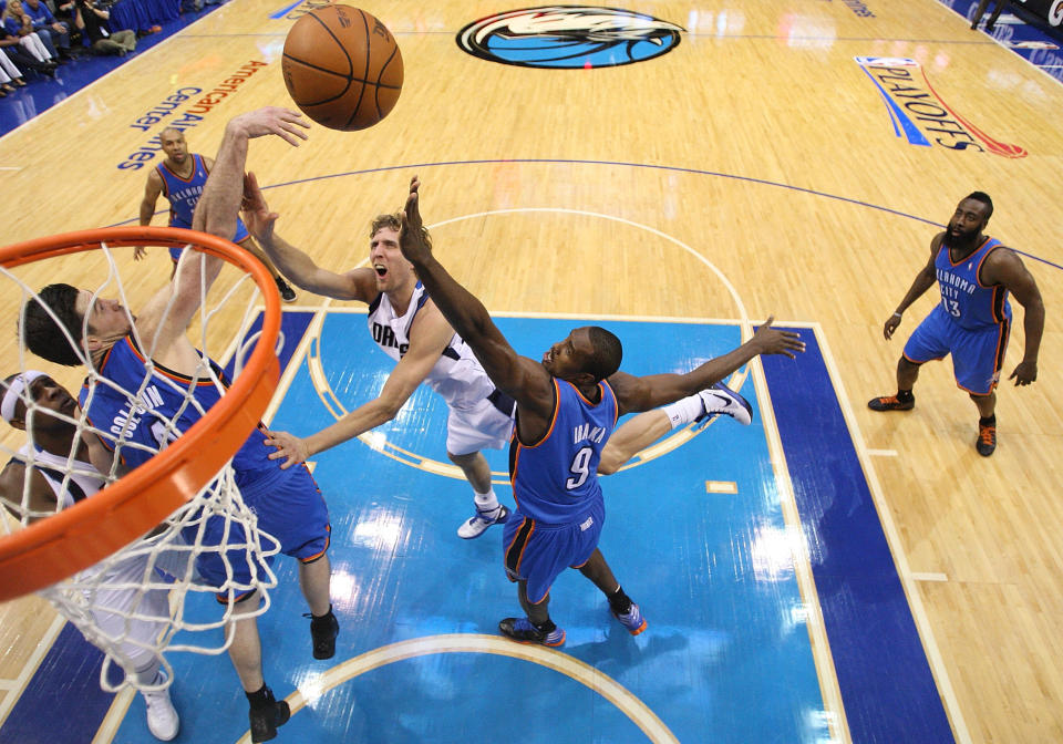 Oklahoma City Thunder v Dallas Mavericks - Game Four