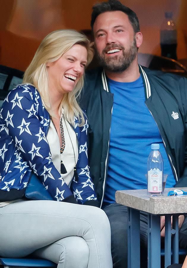 Ben and his current squeeze Lindsay Shookus. Source: Getty