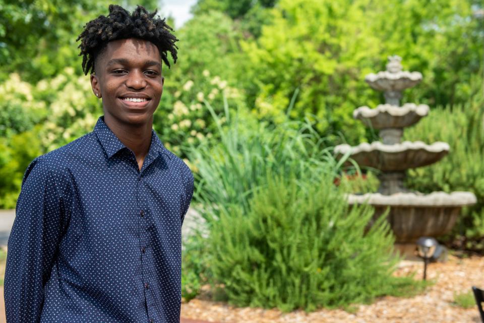 Armani Sowell poses for a portrait in Montgomery, Ala., on Tuesday, June 7, 2022.