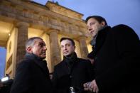 Vigil in Berlin for the victims of a shooting in the city of Hanau