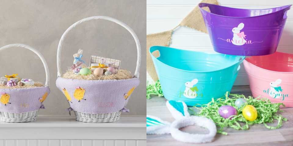 The Cutest Personalized Easter Baskets Your Kids Will Absolutely Love