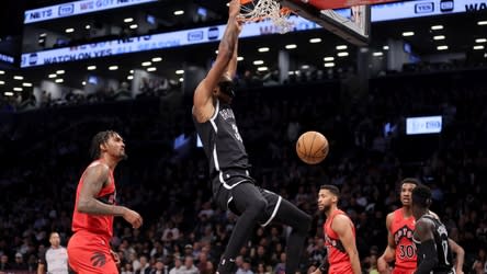 Brooklyn Nets beat Toronto Raptors 106-102