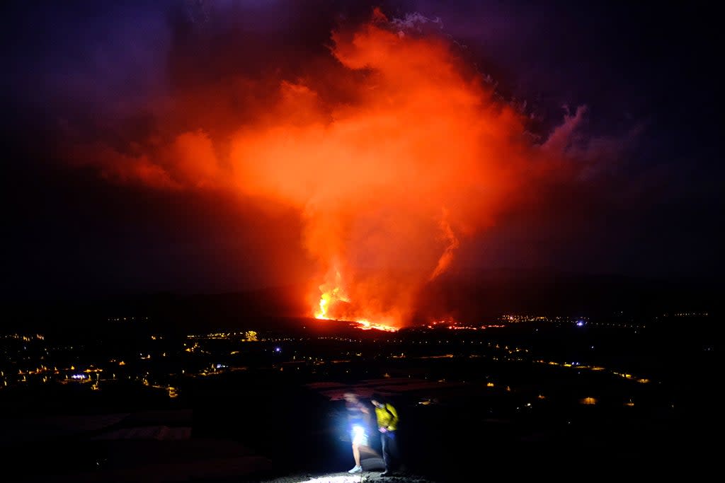 EUR-GEN ESPAÑA-VOLCÁN (AP)