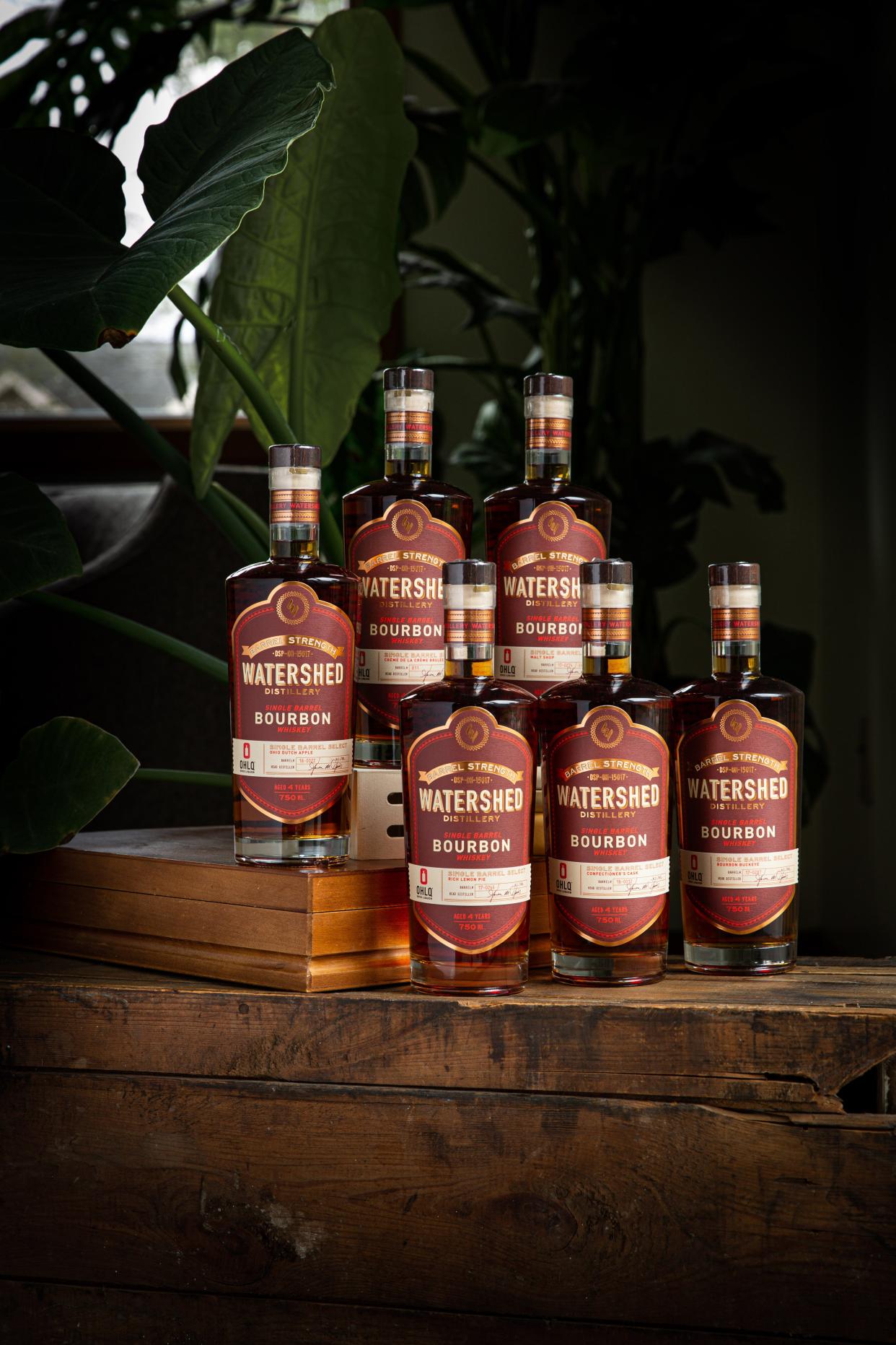 Watershed Distillery has partnered with Ohio Liquor to release six exclusive single barrel bourbons for Ohio consumers, available at select liquor stores throughout the state beginning May 2.