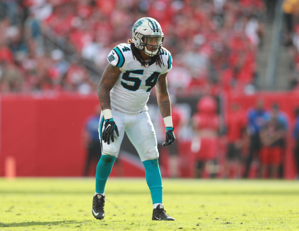 Ready for his star turn? Linebacker Shaq Thompson could have a big year for the Panthers. (AP)