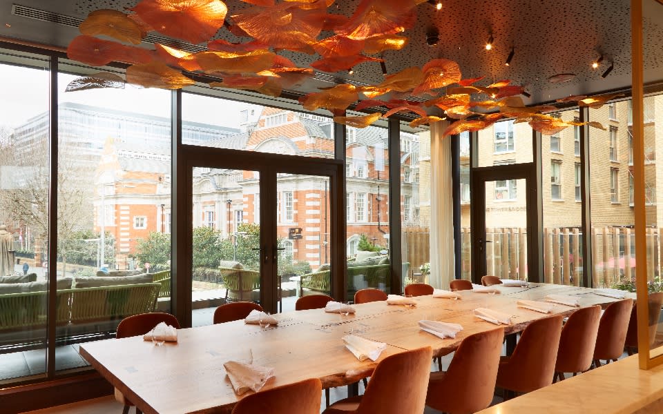 The new private dining room at Tom Sellers’ Restaurant Story