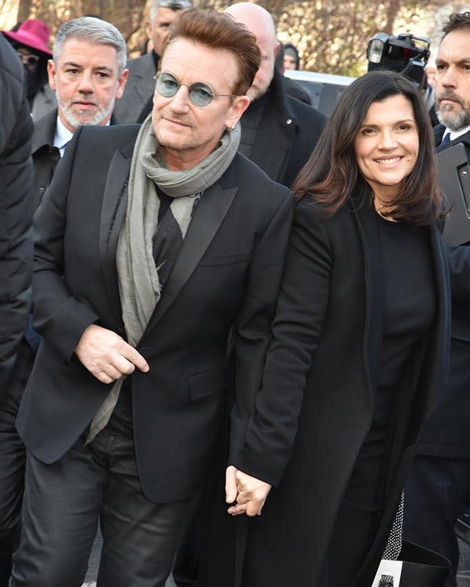 Bono y su esposa, Ali Hewson