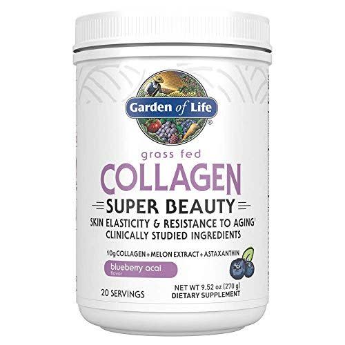 7) Garden of Life Grass Fed Collagen Blueberry Acai