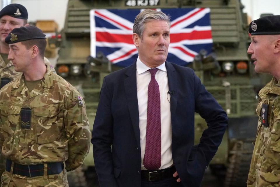 Sir Keir Starmer will go the Nato summit this week (Victoria Jones/PA) (PA Archive)