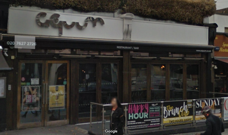 Aquum is on Clapham High Street. Source: Google Maps