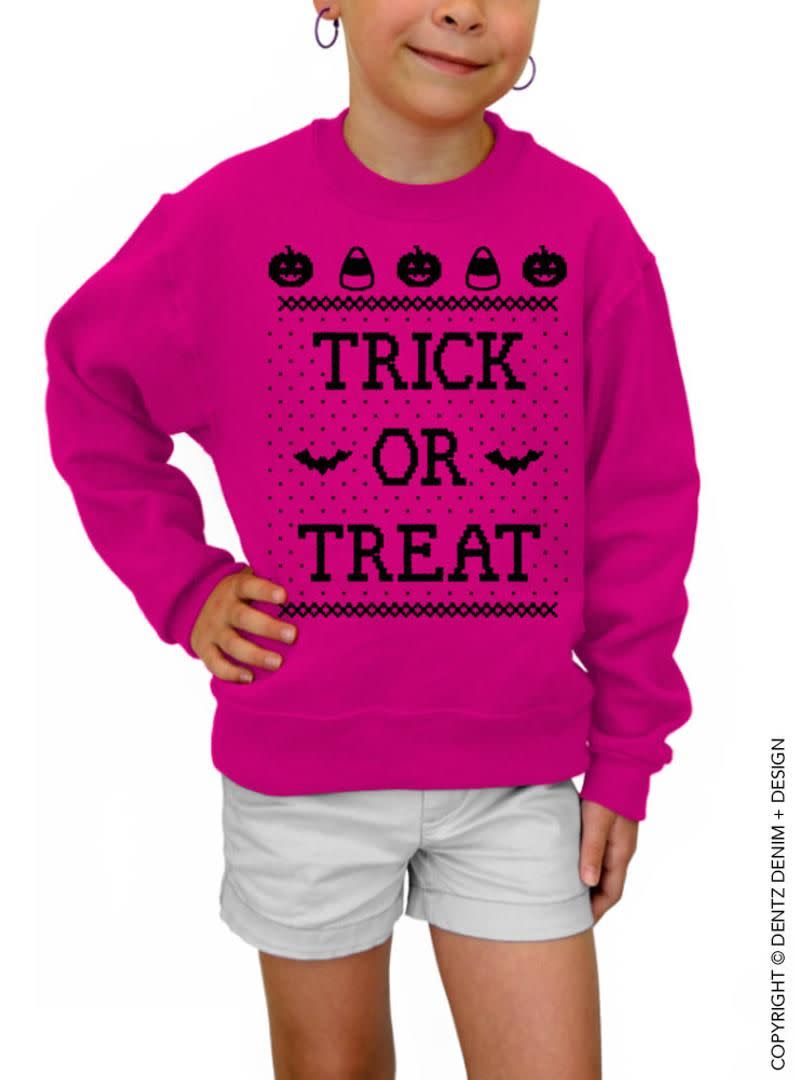 Trick or Treat Children’s Sweater