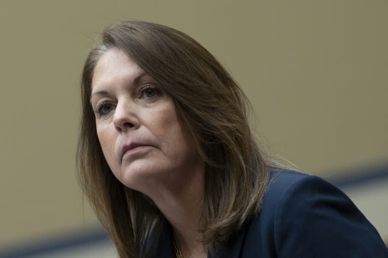 Kimberly Cheatle, directora del Servicio Secreto, durante su comparecencia ante un comité del Congreso de EEUU, el 22 de julio de 2024 en Washington (Chris Kleponis)