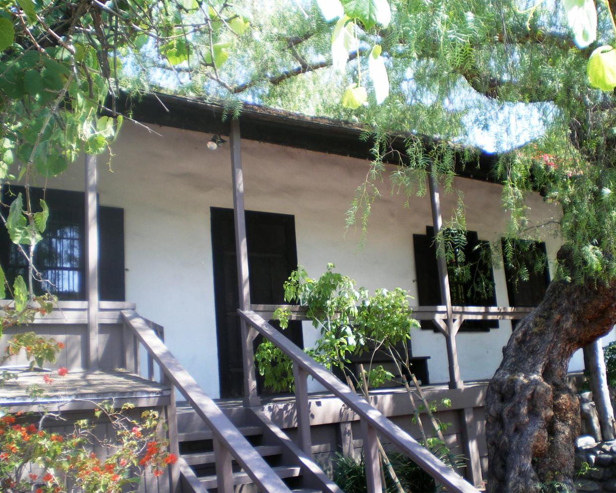 Avila Adobe, Olvera Street, Los Angeles, California