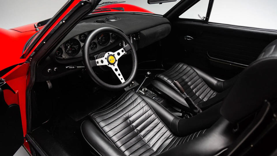 Inside Cher's 1972 Ferrari Dino 246 GTS