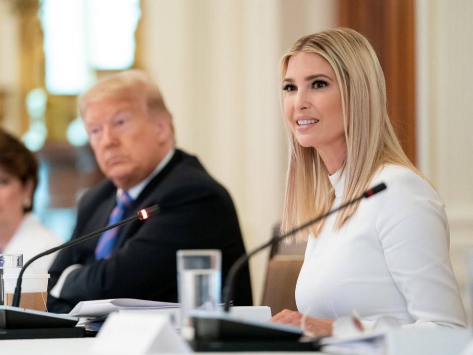 Ivanka Trump hat sich zur Anklage ihres Vaters Donald Trump geäußert. (Bild: imago/Everett Collection)