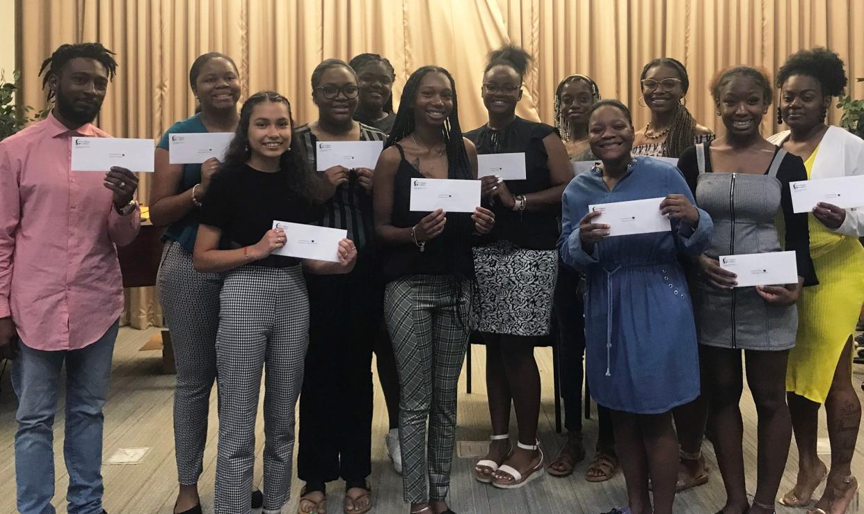 The Safe Children Coalition’s Achievers program recently awarded $43,000 in college scholarships during a celebration at Selby Auditorium at the University of South Florida Sarasota-Manatee.