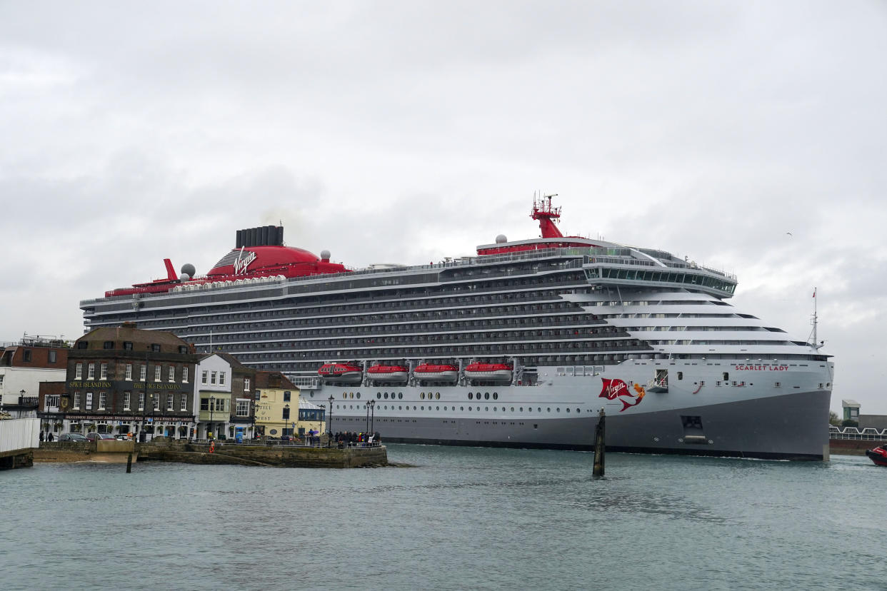 virgin atlantic cruise ship portsmouth