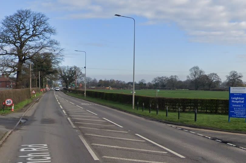 Red Hall Farm, left, opposite Leighton Hospital -Credit:Google Street View