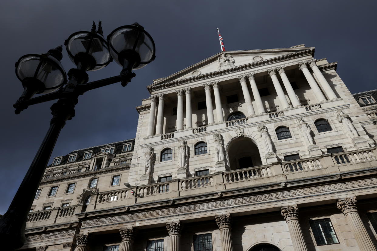General view of the Bank of England, in London, Britain October 31, 2021. REUTERS/Tom Nicholson