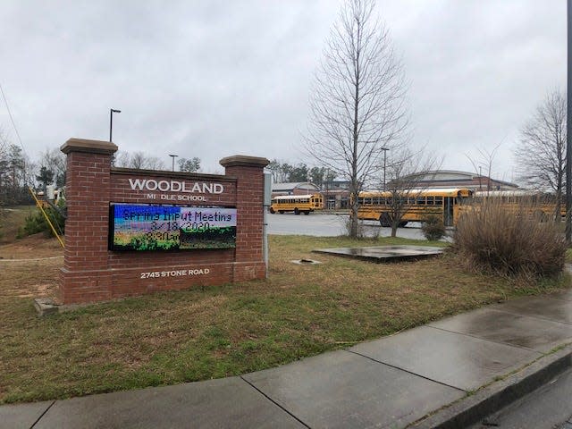 Fulton County Schools Superintendent Mike Looney said the infected teacher worked at Bear Creek Middle School in Fairburn and Woodland Middle School in East Point and had “a lot of contact with students and employees.”
