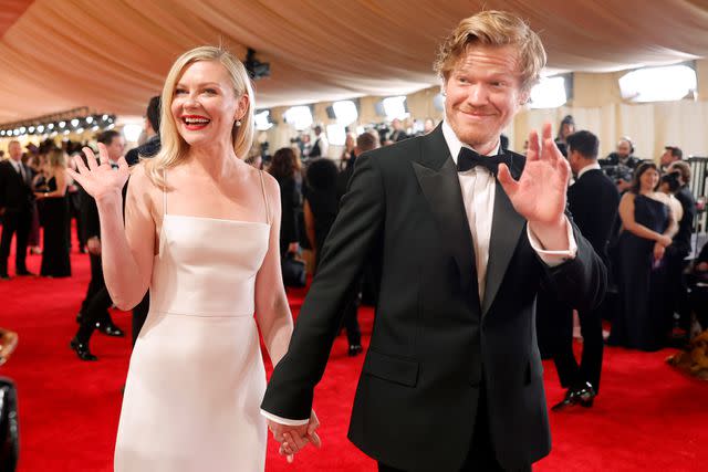 <p>Emma McIntyre/Getty</p> Kirsten Dunst and Jesse Plemons