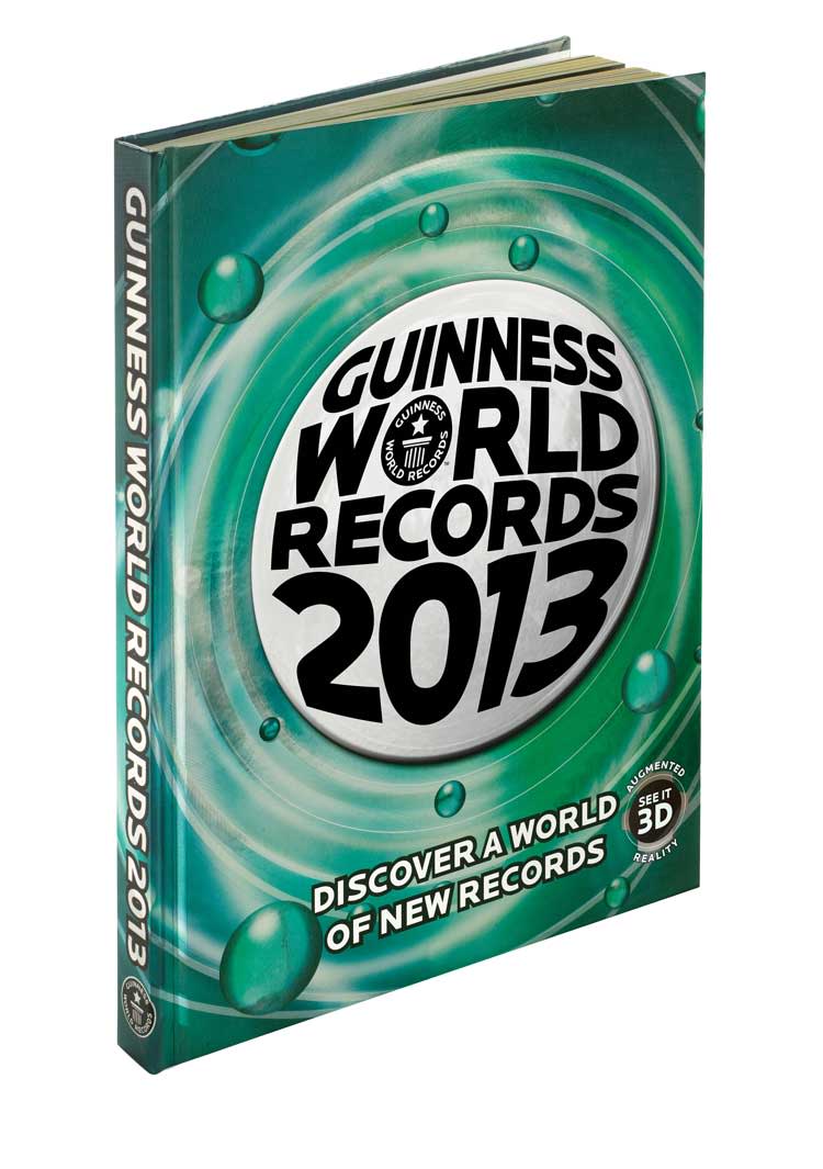 The new Guinness World Records 2013 book is out today