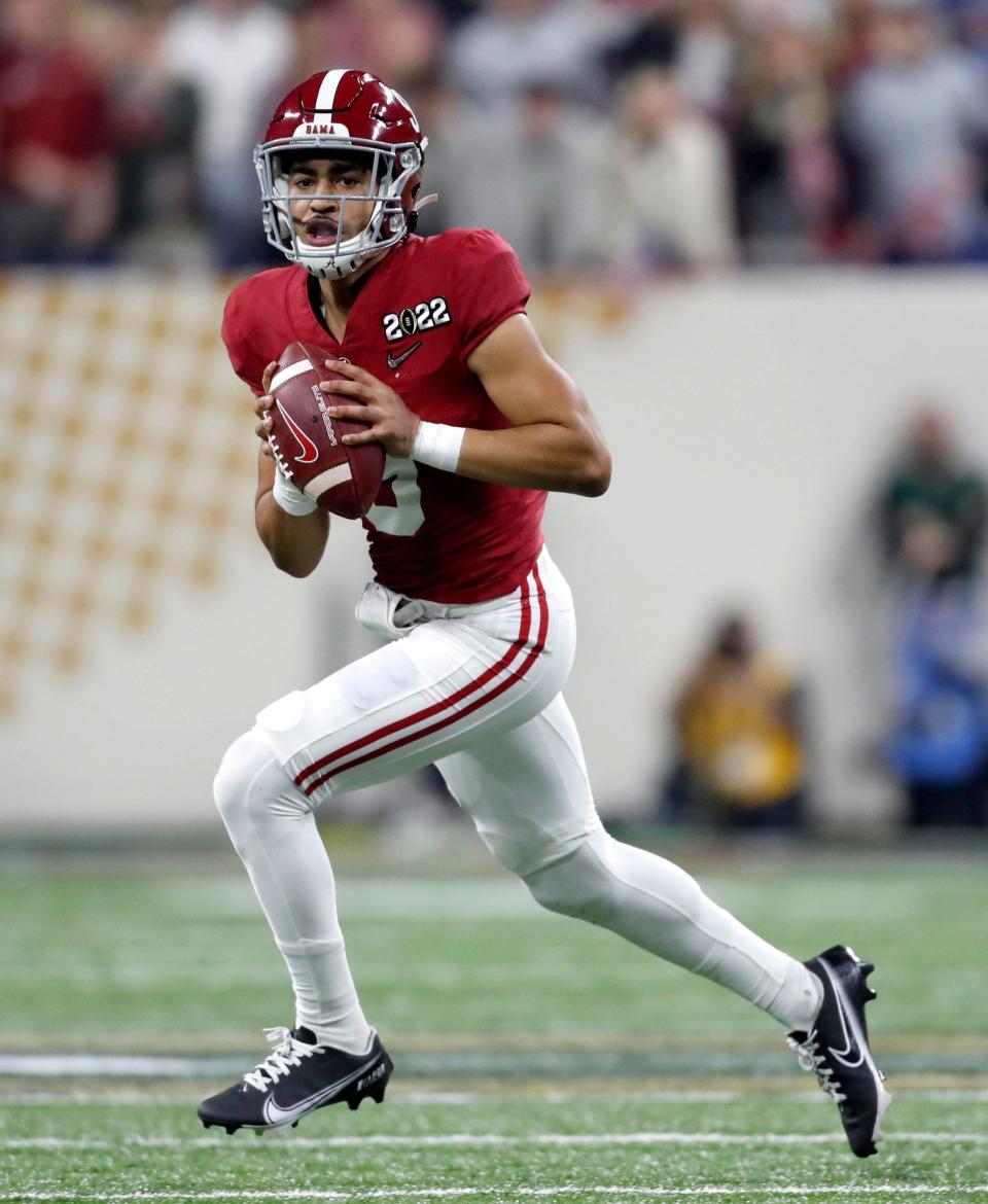 Alabama quarterback Bryce Young has a chance to be the No. 1 pick in this year's NFL Draft after winning the Heisman Trophy and coming a game short of winning the national championship in college.