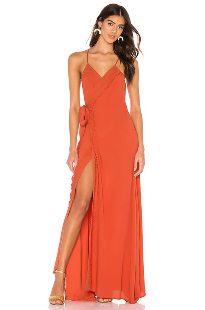 STYLECASTER | Burnt Orange Bridesmaid Dresses Are Both Autumnal and On-Trend